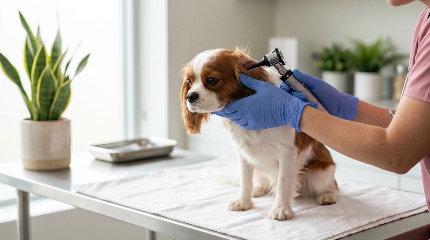 Otite chez le chien et le chat : prévention, diagnostic et traitement
